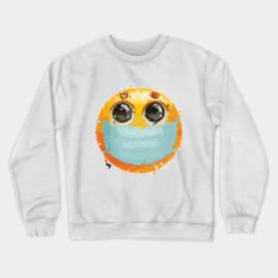 Masked Emoji Crewneck Sweatshirt